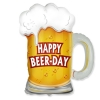 Фигурный шар Пивная кружка в День пива, Счастливого Пивного Дня (Happy beer-day), 71 см