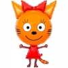 Фигурный шар Три Кота, Карамелька, 86 см