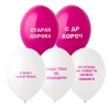 Латексный шар "Оскорбления женские"