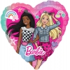 Шар-сердце Барби (Barbie) с подругой, 46 см