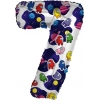 Шар-цифра 7, Космонавтики, Амонг Ас (Among us), 81 см