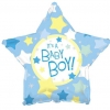 Шар-звезда Это малыш мальчик (It's a baby boy), 46 см